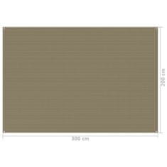 Greatstore Koberec ke stanu 200 x 300 cm taupe