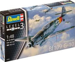 Revell  Plastic ModelKit letadlo 03958 - Messerschmitt Bf 109 G-10 (1:48)