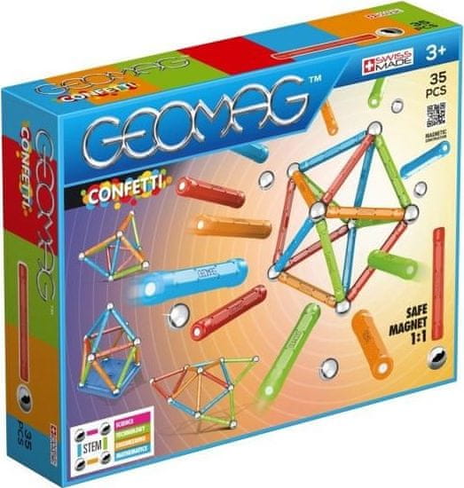 Geomag  Confetti 88 dílků