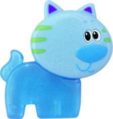 Baby Mix Chladící kousátko Kočička modré