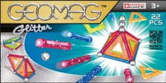 Geomag Magnetická stavebnice - Glitter 22 dílků