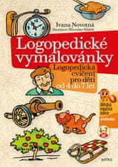 Novotná Ivana: Logopedické vymalovánky - Logopedická cvičení pro děti od 4 do 7 let