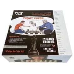 H.S.H Sport FUNNY CHESS (rodinná sada) s figurami číslo 5 se závažím.