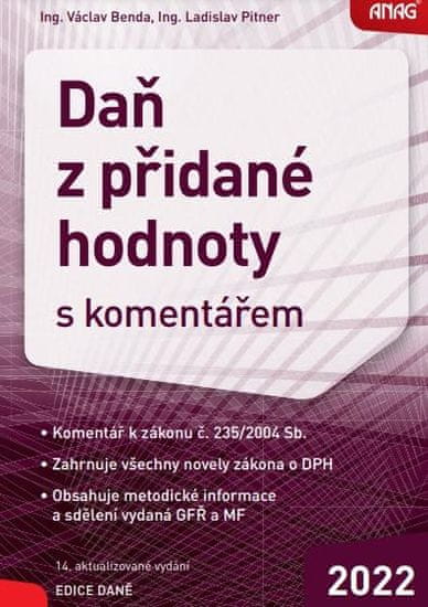 Václav Benda: Daň z přidané hodnoty s komentářem 2022