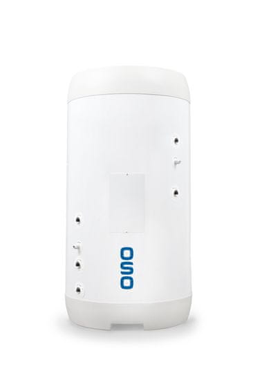 OSO HOTWATER Nerezový kombinovaný ohřívač vody DELTA TWIN COIL 300 litrů