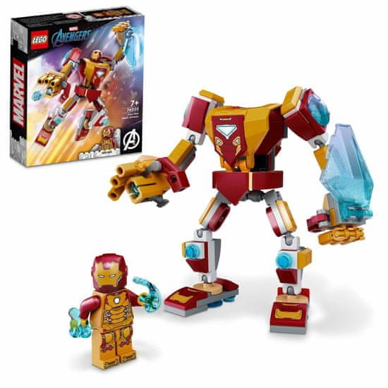 LEGO Marvel 76203 Iron Manovo robotické brnění