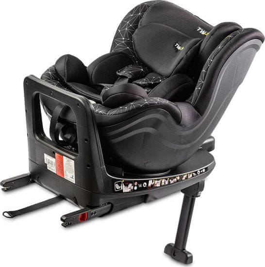 Caretero Autosedačka Twisty Isofix i-Size black 2020