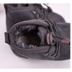 Sněhové boty s fleecovou podšívkou Grey Hunter velikost 29