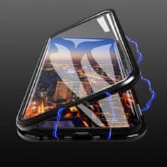 WOZINSKY Wozinsky magnetické pouzdro s ochranním sklem pro Xiaomi Mi 10T/Mi 10T Pro - Černá KP12469