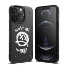 RINGKE Onyx pouzdro Graffiti pre - Apple iPhone 13 Pro - Černá KP12193