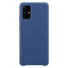 OEM Silikonové pouzdro LUX na Samsung Galaxy S21 ultra 5G dark blue