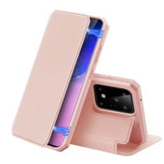 Dux Ducis Skin X knížkové pouzdro na Samsung Galaxy S20 Ultra pink