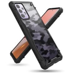 RINGKE Fusion X design pancéřové pouzdro na Samsung Galaxy A72 Camo Black