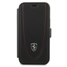 Ferrari FEOGOFLBKP12SBK knížkové pouzdro iPhone 12 mini 5,4" black book Off Track Perforated