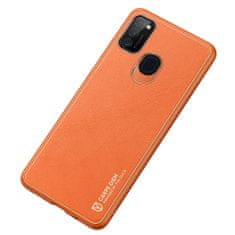 Dux Ducis Dux Ducis Yolo pouzdro z Eko kůže na Samsung Galaxy M21 / M30s orange