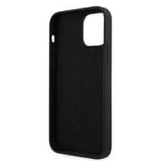 Guess GUHCP12LLSVSBW hard silikonové pouzdro iPhone 12 Pro MAX 6.7" black-white Silicone Vintage