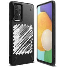 RINGKE Onyx Design silikonové pouzdro na Samsung Galaxy A72 / A72 5G black (Paint) (OXSG0047)