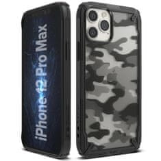 RINGKE Fusion X pancéřové pouzdro na iPhone 12 Pro MAX 6,7" Camo Black