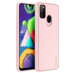 Dux Ducis Dux Ducis Yolo pouzdro z Eko kůže na Samsung Galaxy M21 / M30s pink