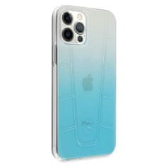 MERCEDES MEHCP12LCLGBL hard silikonové pouzdro iPhone 12 Pro MAX 6,7" Blue Transparent Line