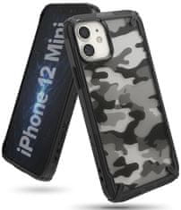 RINGKE Fusion X Design pancéřové pouzdro na iPhone 12 Mini 5.4" Camo black (XDAP0015)