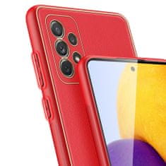 Dux Ducis Dux Ducis Yolo pouzdro z Eko kůže na Samsung Galaxy A72 red