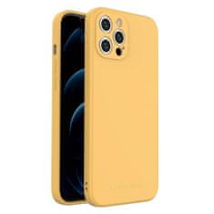 WOZINSKY Color Case silikonové pouzdro na iPhone 12 Pro MAX 6.7" yellow