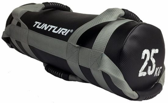 Tunturi Posilovací vak 25 kg TUNTURI Strengthbag černý