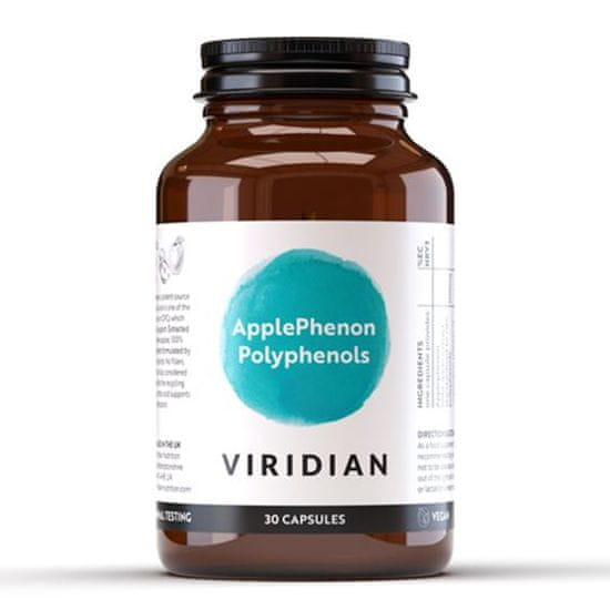 VIRIDIAN nutrition ApplePhenon Polyphenols 30 kapslí