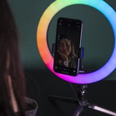 Doerr Vlogging Kit VL-26 LED RGB videosvětlo pro SmartPhone