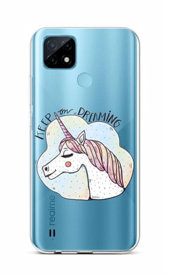 TopQ Kryt Realme C21 silikon Dreaming 66819