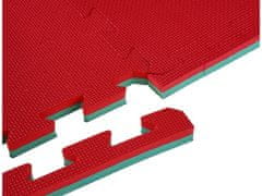 Tunturi Karate Puzzle Mat Red/Green