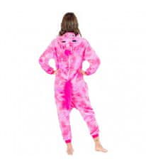 Zolta PEGASUS růžové hvězdy KIGURUMI ONESIE TEPLÁKY PYŽAMO KOMBINÉZA KIGU