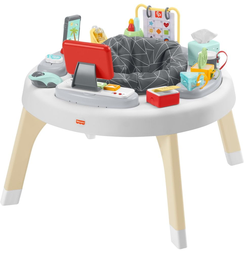 Fisher-Price Dětská kancelář 2 v 1 s aktivitami HBM26