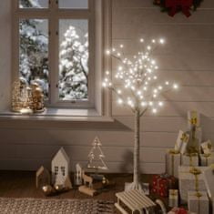 Greatstore Vánoční strom 120 studených bílých LED 1,2 m vrba dovnitř i ven