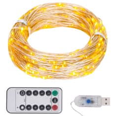 Vidaxl Světelný LED řetěz teplé bílé světlo 30 m