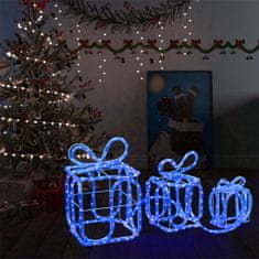 Greatstore Vánoční dekorativní dárečky 180 LED diod dovnitř i ven