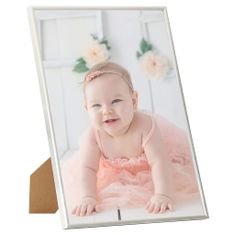 Vidaxl Fotorámečky koláž 5 ks na zeď nebo stůl stříbrné 50 x 70 cm MDF