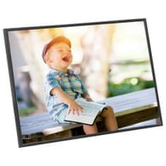 Greatstore Fotorámečky koláž 5 ks na zeď nebo stůl černé 18 x 24 cm MDF