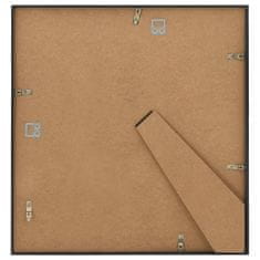 Greatstore Fotorámečky koláž 10 ks na zeď nebo stůl černé 20 x 20 cm MDF