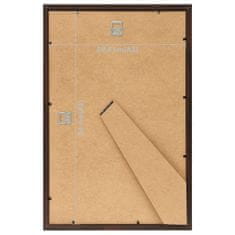 Greatstore Fotorámečky koláž 5 ks na zeď nebo stůl černé 59,4 x 84 cm MDF