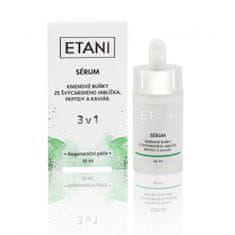 ETANI Intenzivní sérum 3v1 - Kmenové buňky, peptidy a kaviár, 30ml 