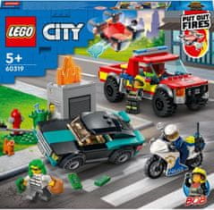 LEGO City 60319 Hasiči a policejní honička