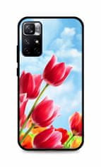 TopQ Kryt Xiaomi Poco M4 Pro 5G silikon Tulips 71450