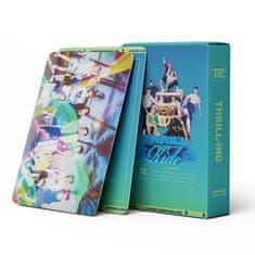 KPOP2EU The Boyz 6th Mini Album THRILL-ING Lomo Cards 55 ks - Blue ver.