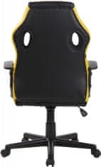 BHM Germany Kancelářská židle Glendale, černá / žlutá