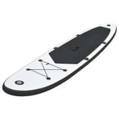 Vidaxl Nafukovací SUP paddleboard černo-bílý