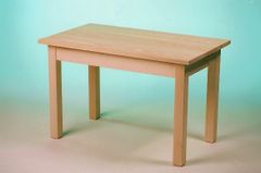 Kareš spol. s r.o. Dětský dřevěný stolek 700 x 400 x 420 mm Světlý dub