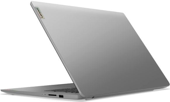 Notebook Lenovo IdeaPad 3 17ITL6 (82H9009FCK) výkonný ľahký prenosný Wi-Fi ac Bluetooth HDMI 17.3 palcov TN HD+ displej s veľmi vysokým rozlíšením excelentný zvuk audio výkonný procesor Intel UHD Graphics