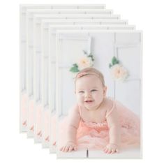 Greatstore Fotorámečky koláž 5 ks na zeď nebo stůl stříbrné 28 x 35 cm MDF